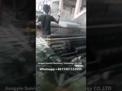 Servomotor-Steuerungssystem mit SPS-gesteuerter Gabionen-Kasten-Kanten-Umwickelmaschine für Doppelverdrehung