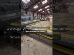 Maschine zum Weben von Gabionmaschen