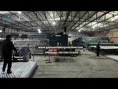 Hochgeschwindigkeits-Gabion-Gittermaschine für Aufbewahrungswände und Hochwasserschutzprojekte