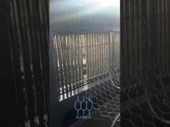 Geschwindigkeit Gabionboxmaschine mit Servomotorsteuerungssystem und Produktionsgeschwindigkeit von 30 Löchern/min