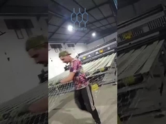 Vollautomatische Gabionmaschinenlinie vom Drahtgelenken bis zum Verpacken -6 mm Drahtkapazität