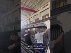 Hochgeschwindigkeits-Servomotor-Gabionen-Maschinenlieferung nach Indien