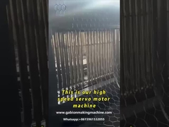 Hochgeschwindigkeits-Fünf-Servo Gabion-Gittermaschine.