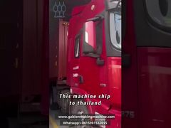 Gabionenmaschine nach Thailand exportiert | Uferschutz- & Autobahnböschungsprojekt