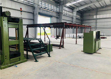 Fully Automatic Wire Coiling Machine , Double Twist Gabion Machine PLC Control