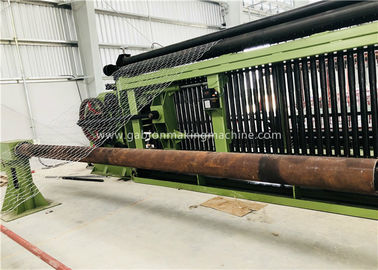 Steel Rod Gabion Production Line PLC Control For Straightening / Cutting Wire