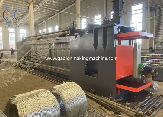 30 Löcher/min Produktionsgeschwindigkeit Gabion Box Maschine 22KW / 30KW Leistung für die Produktion