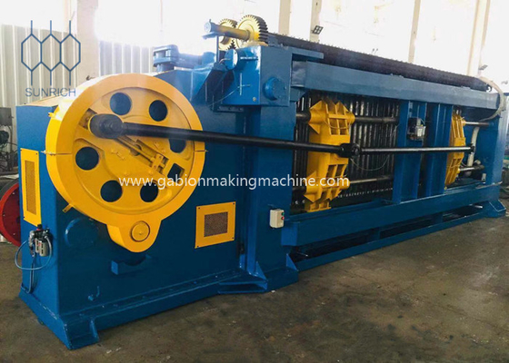 kaufen Doppelte Maschine 6300mm des Block-94x135mm Gabion mit 6300mm Breite Online-Herstellung