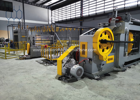 kaufen CE-PLC-Gabion-Box-Machmaschine für verzinkten Stahldraht Online-Herstellung