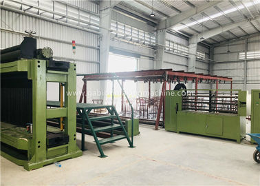 kaufen 3 Torsion galvanisierte Draht-Maschine, Hochleistungs-Gabions-Kasten-Maschine für Wohnung Online-Herstellung