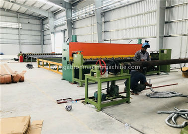 kaufen Selbst-Gabions-Kasten-Maschine, Gabions-Maschen-Maschine mit 4300mm spinnender Breite Online-Herstellung