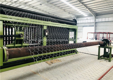 kaufen Sechseckige Maschendraht-Webstuhl-/Gabions-Kasten-Maschine für 2mm - 4mm Durchmesser-Draht Online-Herstellung