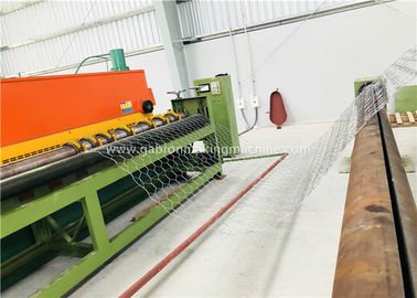 kaufen Hochleistungssechseckdrahtgeflecht-Maschinen-Breite 2200mm 3kW für Gabions-Masche Online-Herstellung