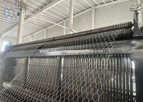 kaufen Verzinkte Stahldraht-PVC-beschichtete Draht-Gabion-Drahtmaschine Online-Herstellung