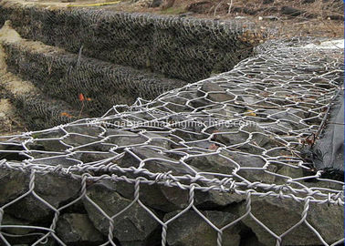kaufen Sechseckiger Gabions-Kasten-Brücken-Schutz mit heißem eingetauchtem galvanisiertem Draht Online-Herstellung