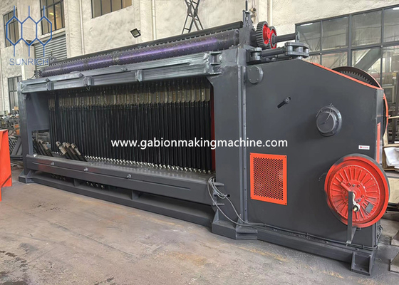 kaufen 1.6mm-4.0mm Drahtdurchmesser Gabionmaschine 60x80mm Maschengröße Zugfestigkeit 400-550N/mm2 Online-Herstellung