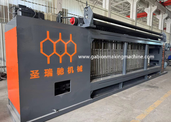 kaufen SRC-100-2 vollautomatisierte Gabionmaschen-Produktionslinie Weaving Breite 4500mm Online-Herstellung