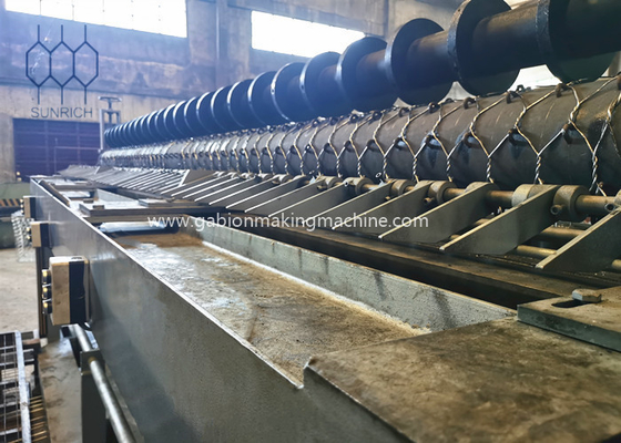 Hohe Produktivität 88x110mm Maschine Gabion mit einfacher Wartung