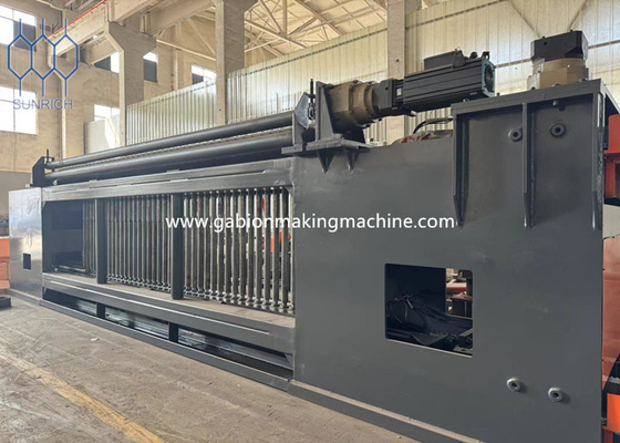 Double Twist Gabion Mesh Maschine mit Hochgeschwindigkeits-Weaving für eine schnellere Produktion